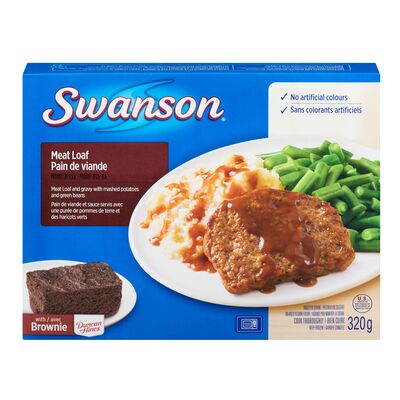 Swanson Frozen Meatloaf Dinner, 320 g