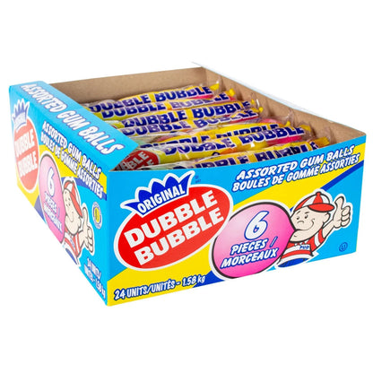 Dubble Bubble Assorted Gumballs, 66 g