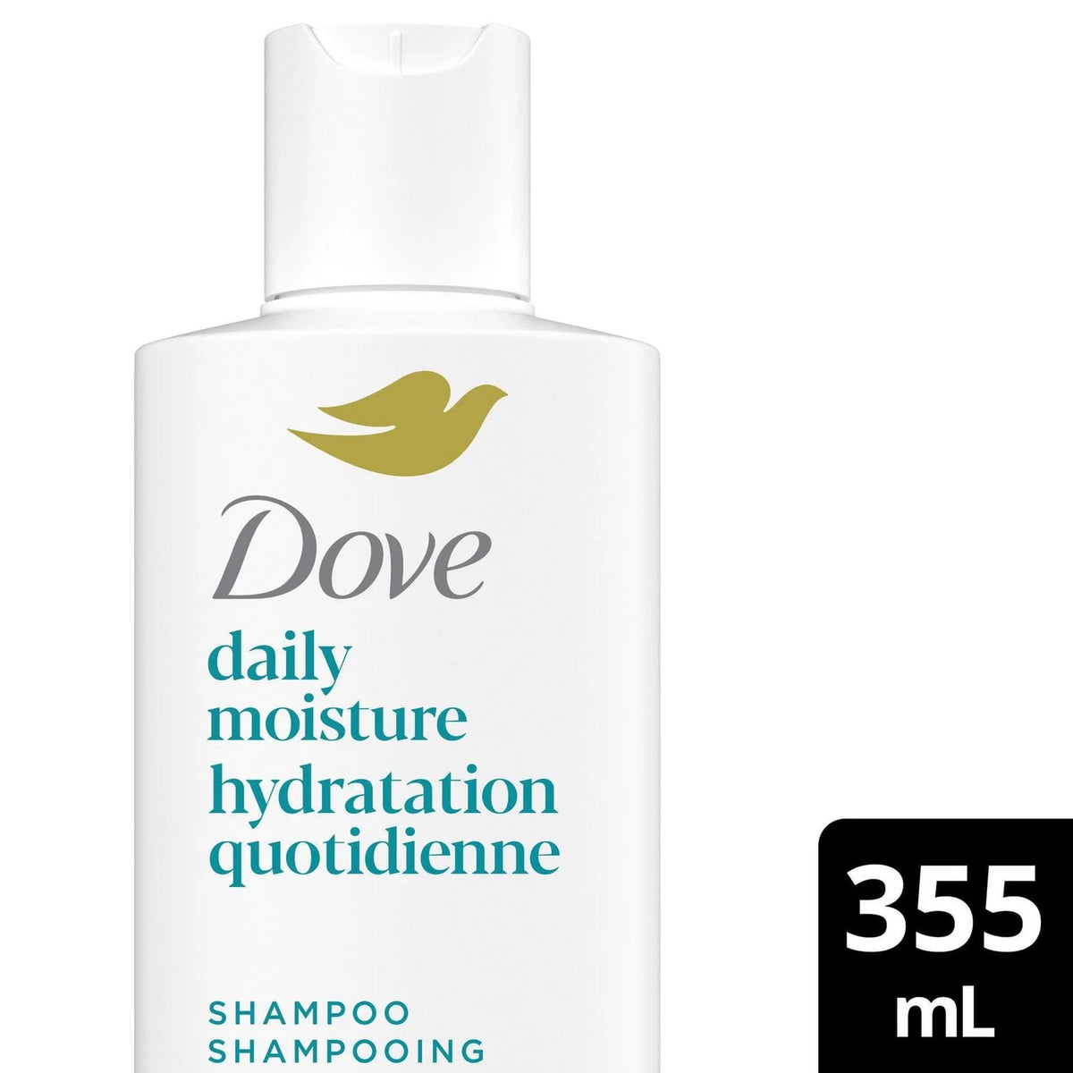 Dove Daily Moisture Shampoo, 355 mL
