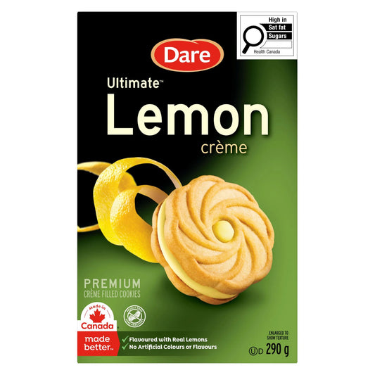 Dare Ultimate Lemon Crème Cookies, 290 g