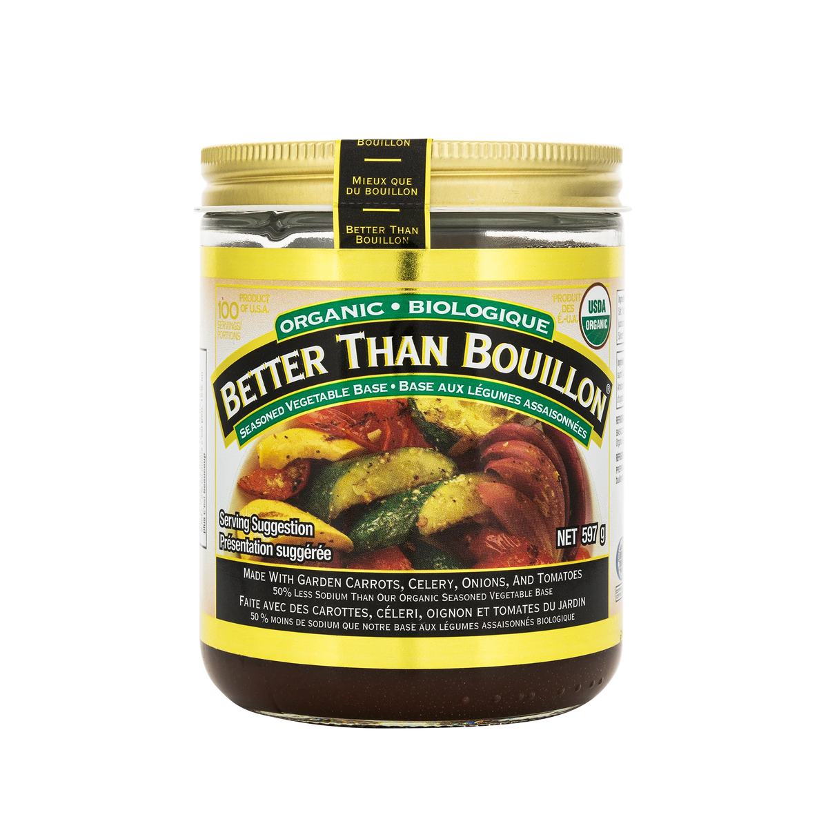 Better Than Bouillon Seasoned Vegetable Base, 597 g