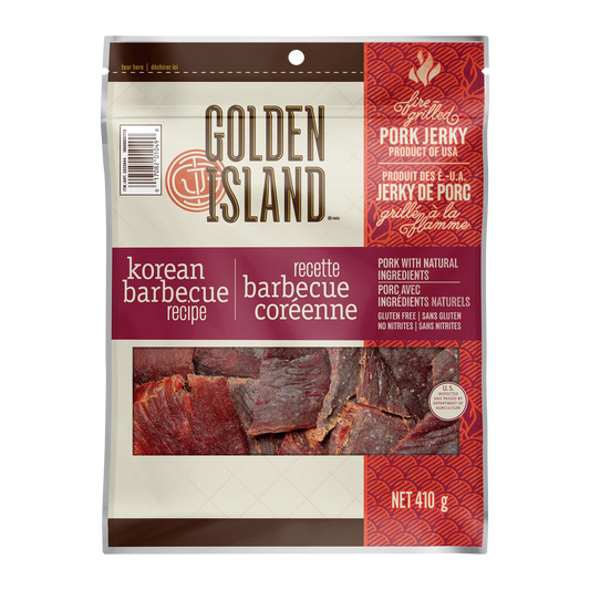 Golden Island Korean Barbecue Pork Jerky, 410 g