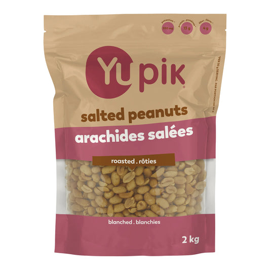 Yupik Blanched Peanuts, Roasted & Salted, 2 kg