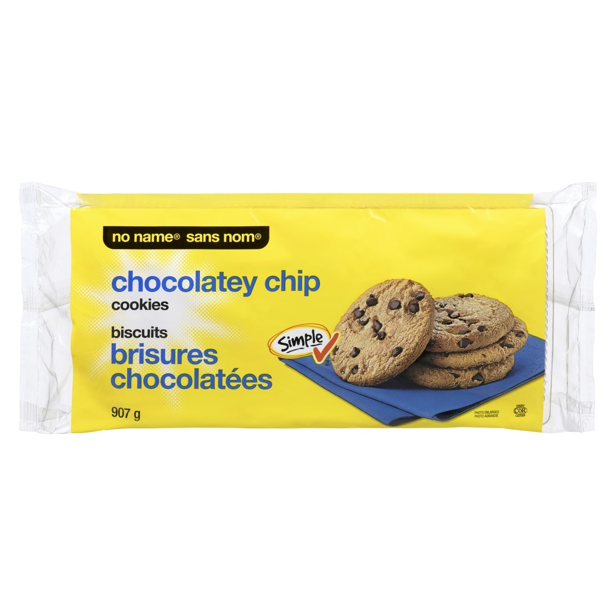 No Name Chocolatey Chip Cookies, 907 g