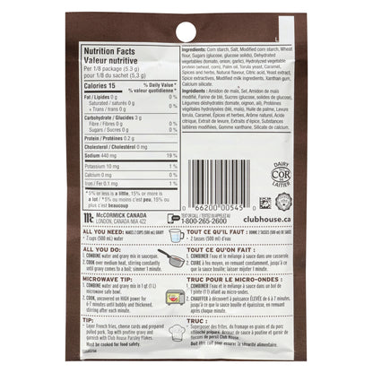 Club House Poutine Gravy Mix, 42 g