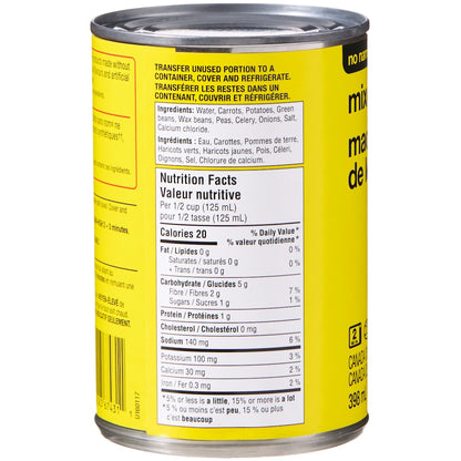 No Name Mixed Vegetables, 398 mL