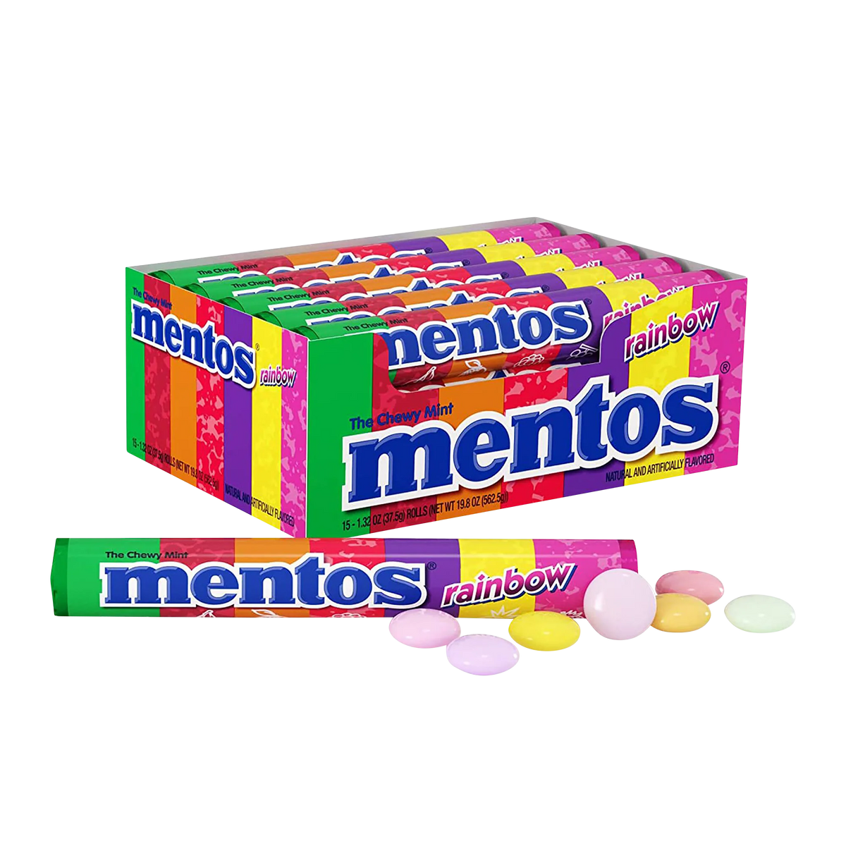 Mentos Rainbow, 20 × 37.4 g