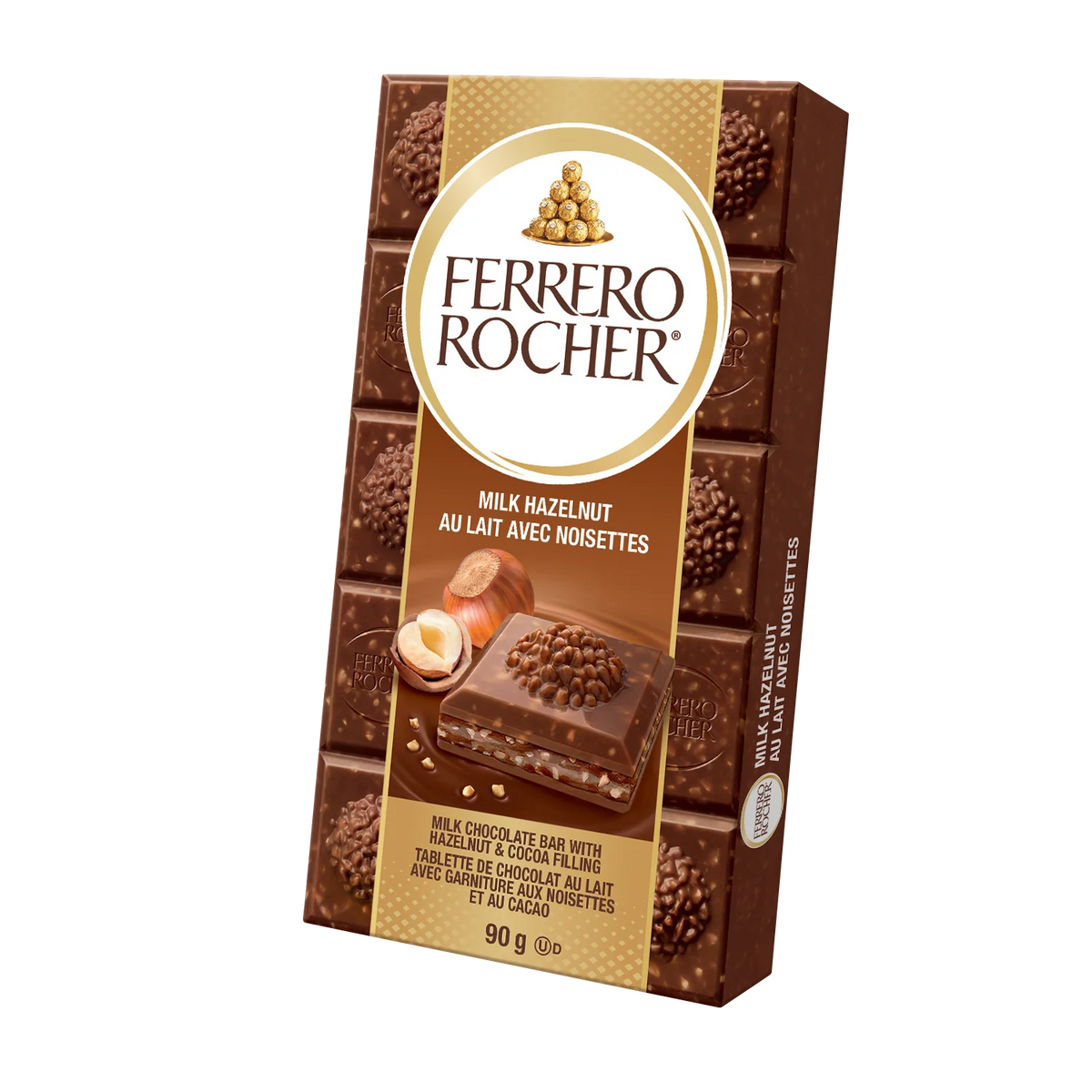 Ferrero Rocher Bars, 8 × 90 g