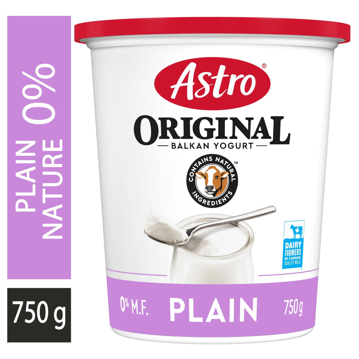 Astro Original Balkan Style Plain 0% Yogurt, 750 g