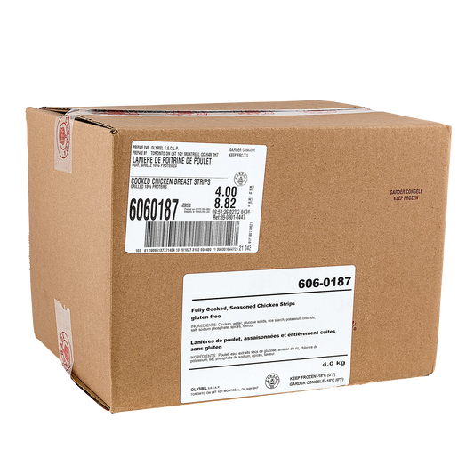 Olymel Chicken Breast Strips, 4 kg