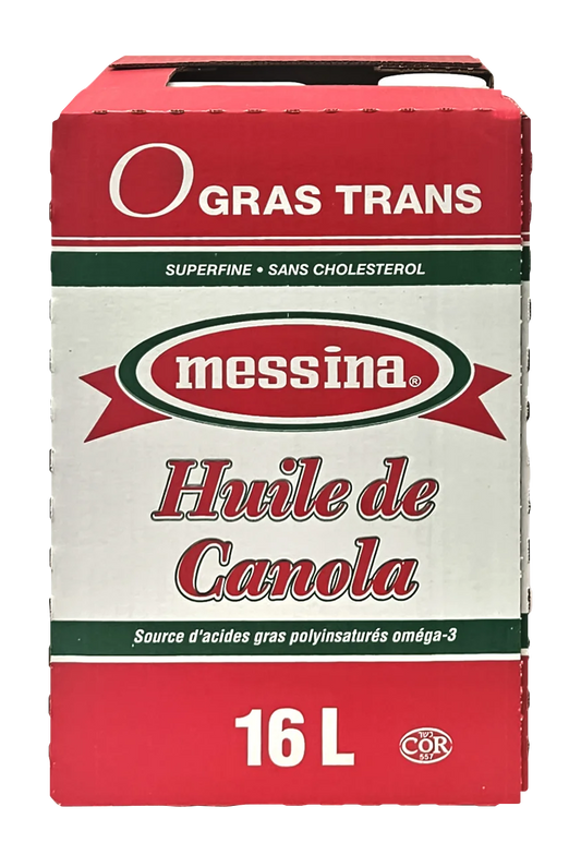 Messina Canola Oil, 16 L
