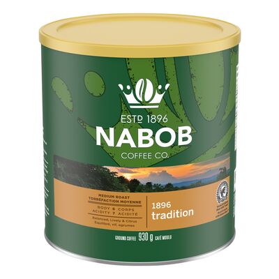 Nabob 1896 Tradition Medium Roast Ground Coffee, 930 g