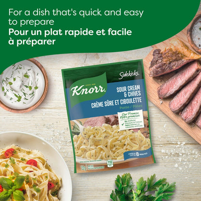 Knorr Sidekicks Pasta Side Dish Sour Cream & Chives, 120 g