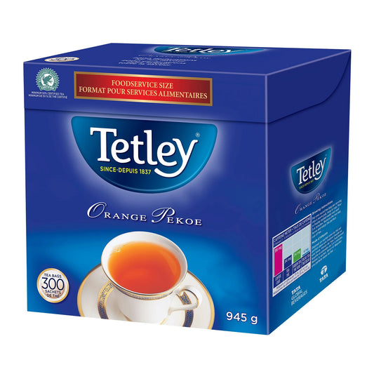 Tetley Orange Pekoe Tea, Pack of 300, 945 g