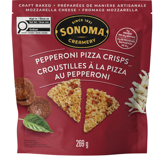 Sonoma Creamery Pepperoni Pizza Crisp, 269 g