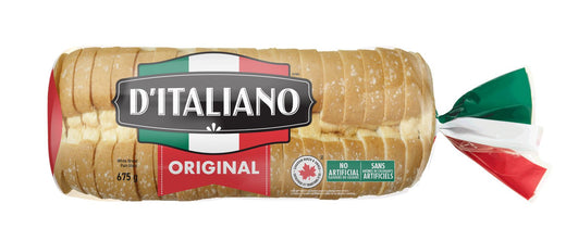 D'Italiano Thick Slice Original White Bread, 675 g