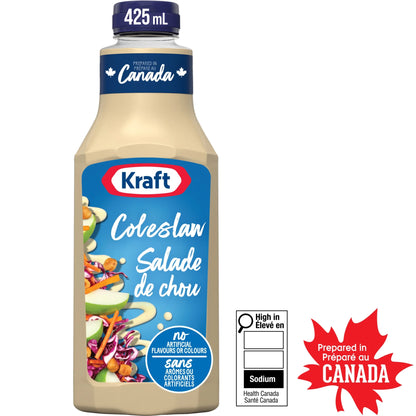 Kraft Coleslaw Dressing Bottle, 425 mL