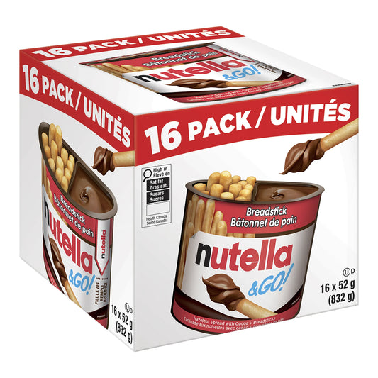 Nutella & Go, 16 × 52 g