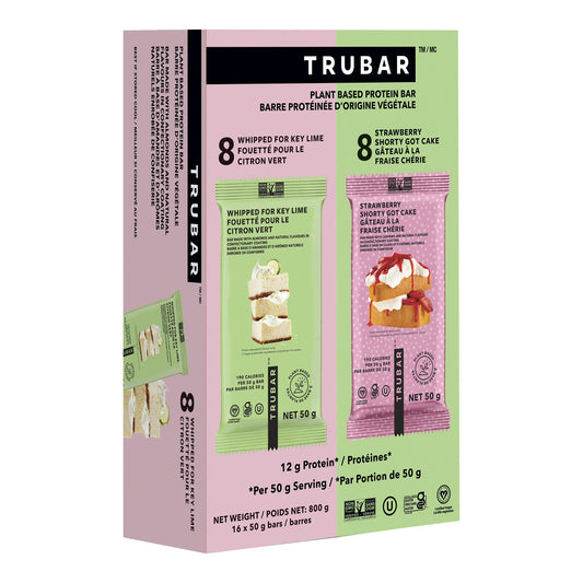 Trubar Variety Protein Bars, 16 × 50 g