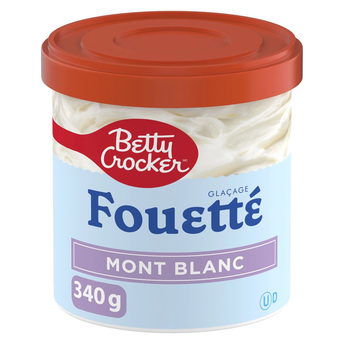 Betty Crocker Whipped Frosting, Fluffy White Vanilla, Gluten Free, 340 g