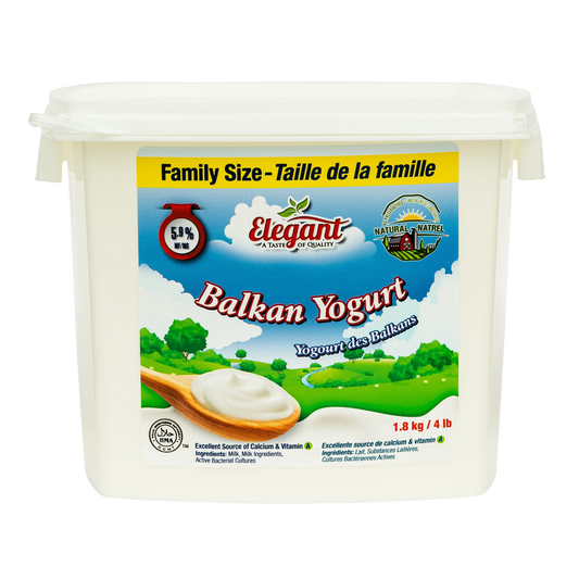 Elegant 5.9% Balkan-style Yogurt, 1.8 kg