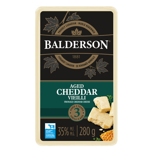 Balderson 3 Year Aged Cheddar Cheese, 280 g