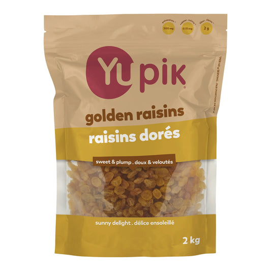 Yupik Golden Raisins, Seedless, 2 kg