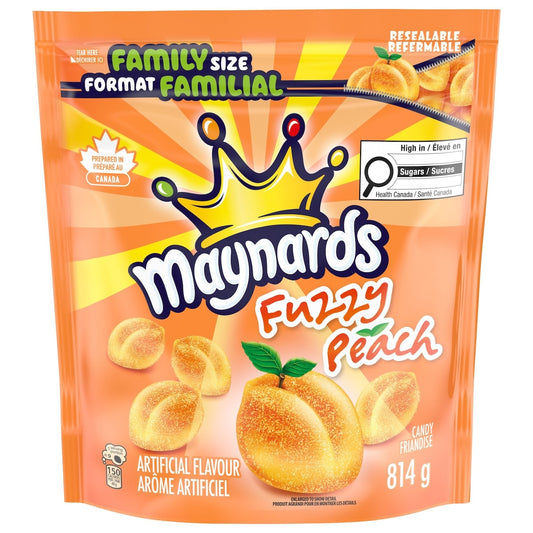 Maynards Fuzzy Peach Candy, 814 g