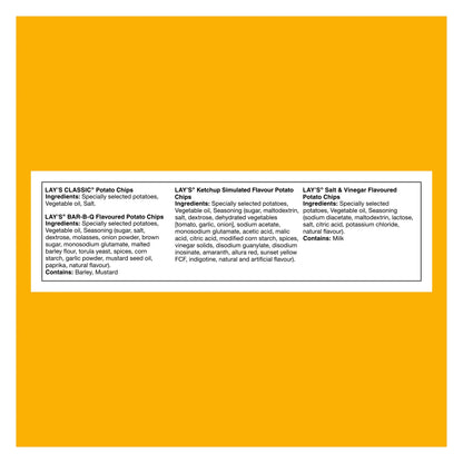 Frito-Lay Lay's Mix Snacks Variety Pack, 16 × 28 g