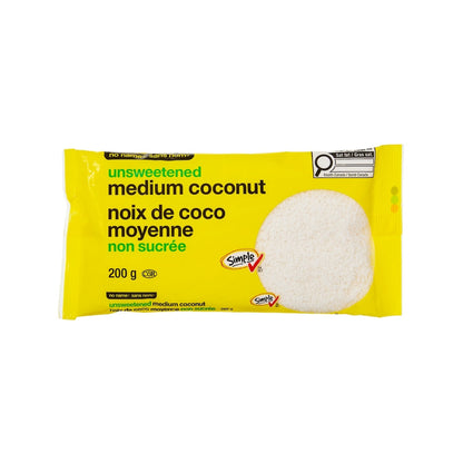 No Name Unsweetened Medium Shredded Coconut, 200 g