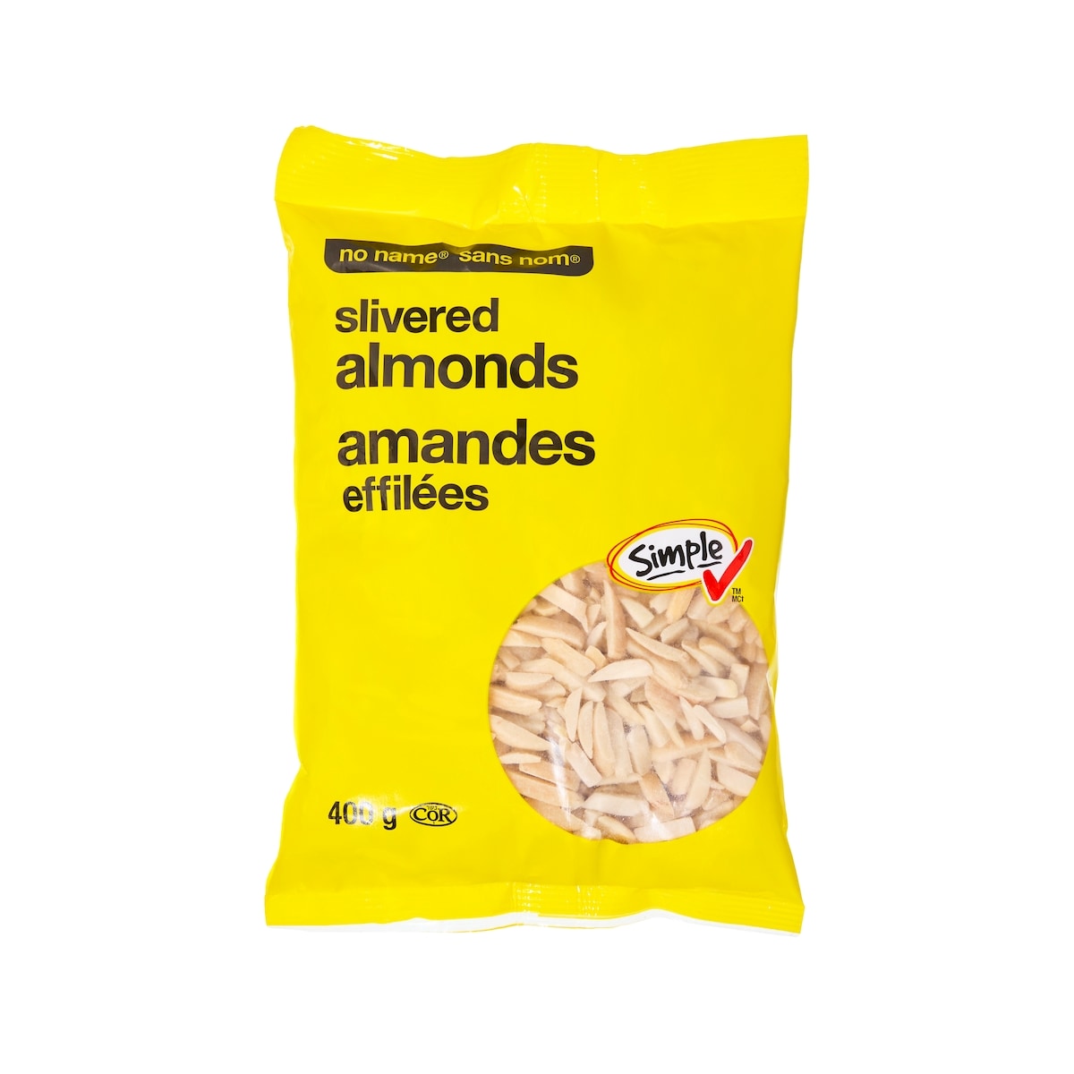 No Name Slivered Almonds, 400 g
