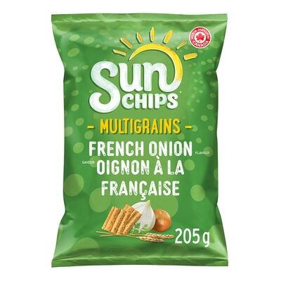 SunChips French Onion Flavoured Multigrain Chips, 205 g