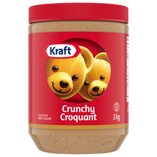 Kraft Crunchy Peanut Butter, 2 kg