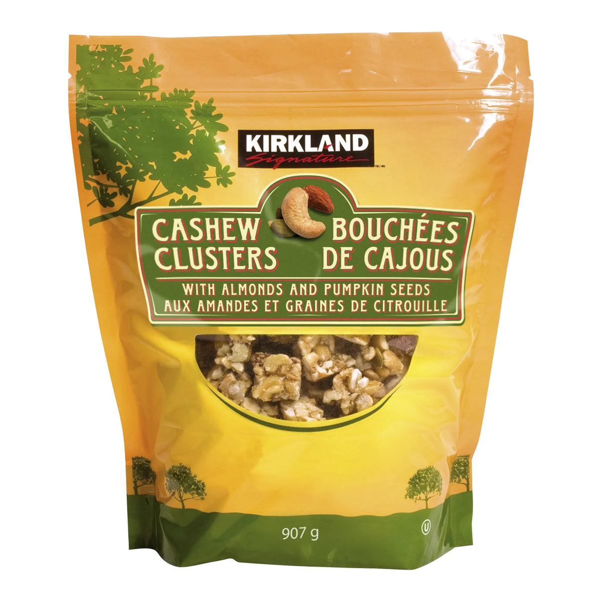 Kirkland Signature Cashew Clusters, 907 g