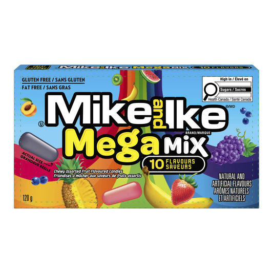 Mike and Ike Mega Mix, 12 × 120 g