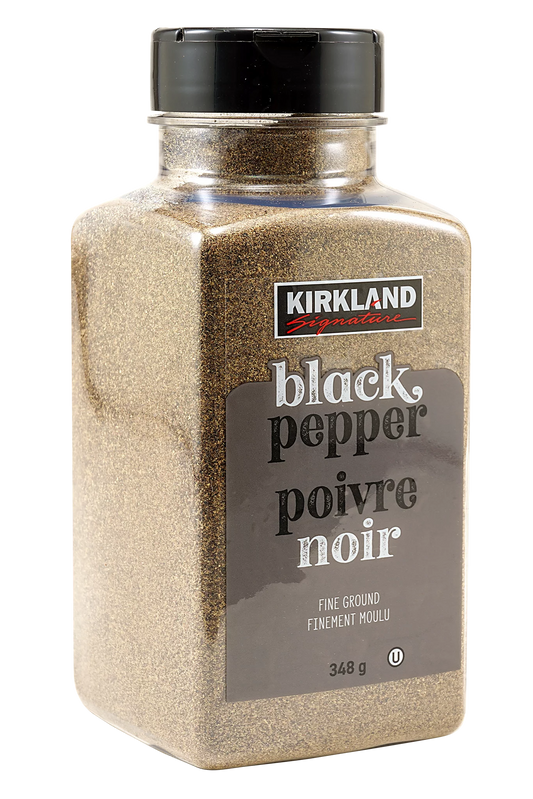 Kirkland Signature Fine Ground Black Pepper, 348 g