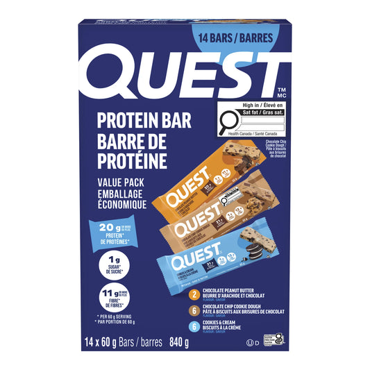 Quest Bars, 14 × 60 g