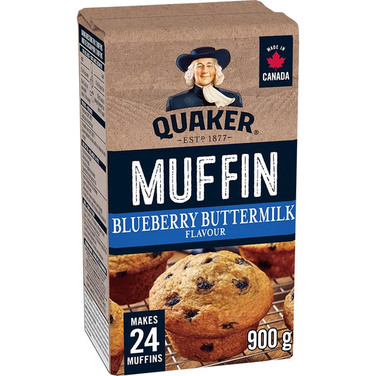 Quaker Muffin Mix Blueberry Buttermilk, 900 g