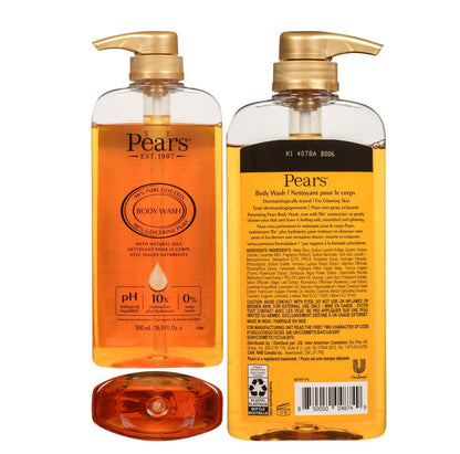 Pears Natural Oil Body Wash, 500 mL