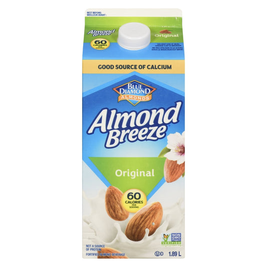 Blue Diamond Almond Breeze Original, 1.89 L