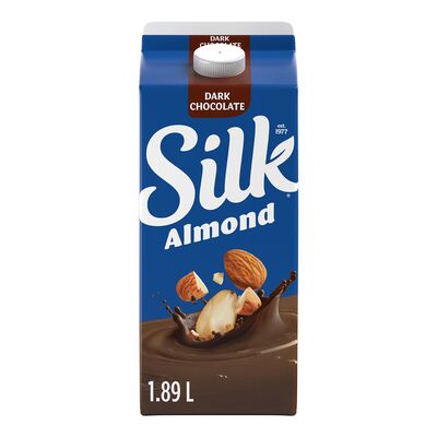 Silk Dark Chocolate Fortified Almond Beverage, 1.89 L