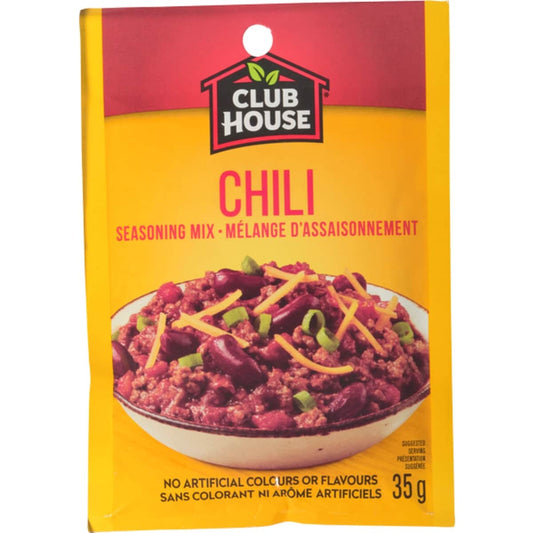 Club House Chili Seasoning Mix, 35 g
