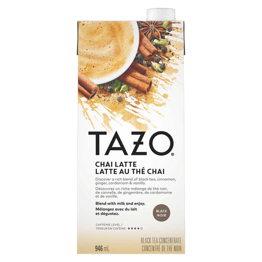 Tazo Chai Latte, 3 × 946 mL