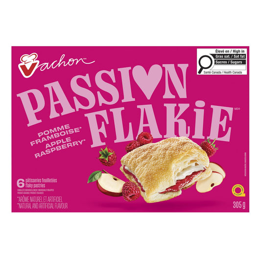 Vachon Passion Flakie Apple-Raspberry Flaky Pastries, 305 g