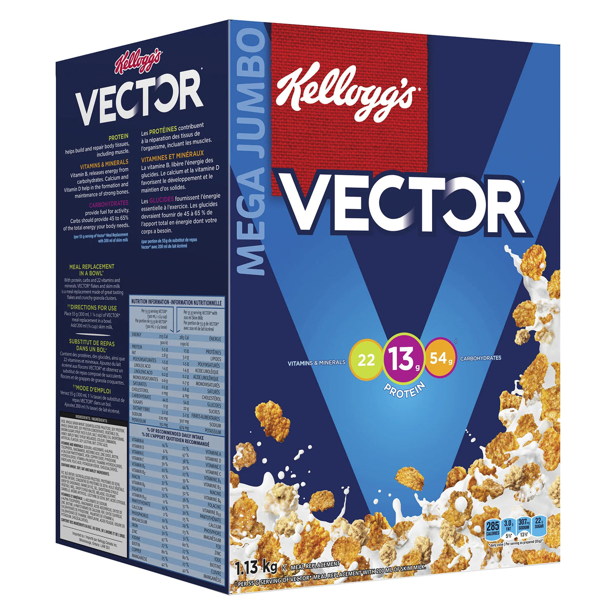 Kellogg's Vector Meal Replacement Cereal, 1.13 kg