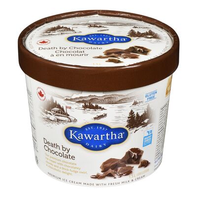 Kawartha Dairy Death By Chocolate Ice Cream, 1.5 L