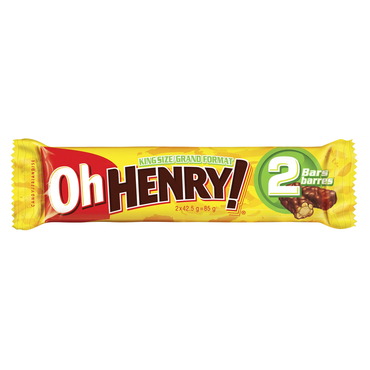 Oh Henry! King Size Chocolate Bars, 24 × 85 g
