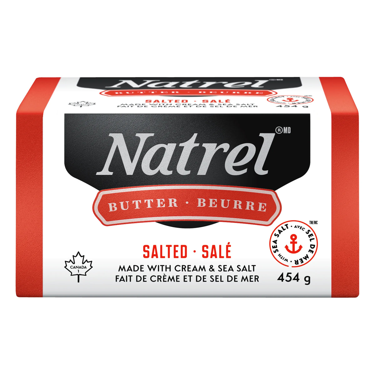 Natrel Salted Butter, 454 g