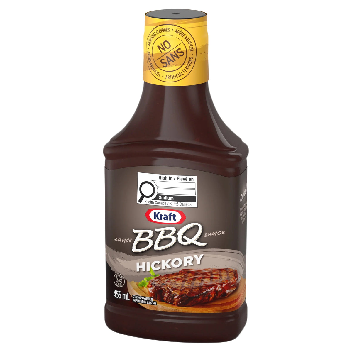 Kraft Hickory Smoke BBQ Sauce, 455 mL