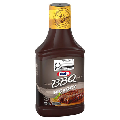 Kraft Hickory Smoke BBQ Sauce, 455 mL